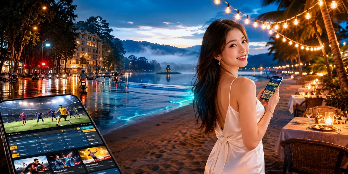 Người dùng tại Đà Lạt trải nghiệm cá cược thể thao trực tuyến trên di động