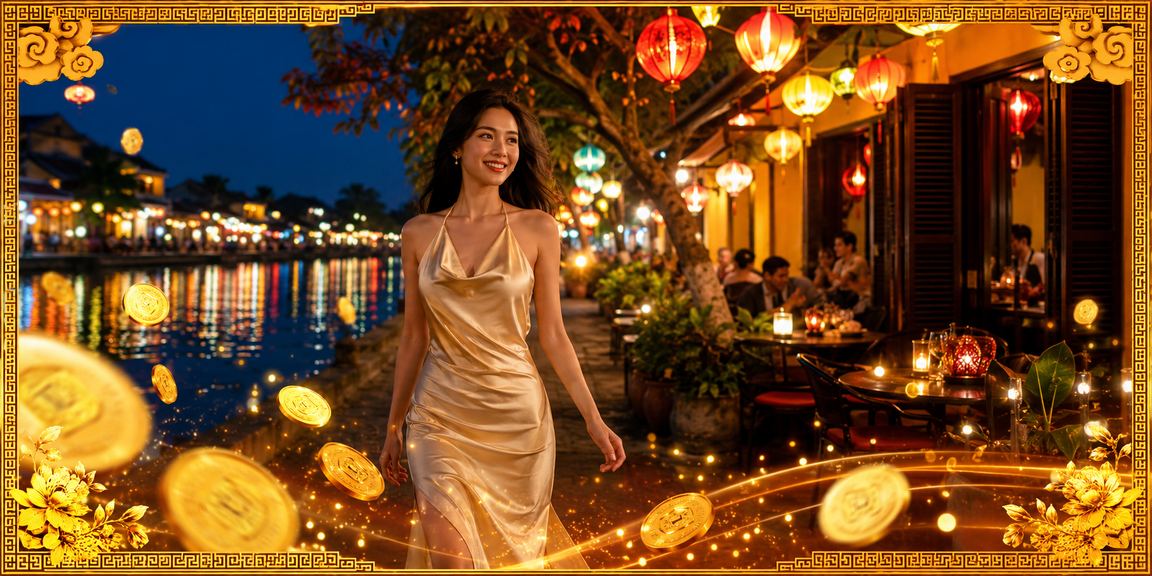 Không gian giải trí casino phong cách Hội An tại md3