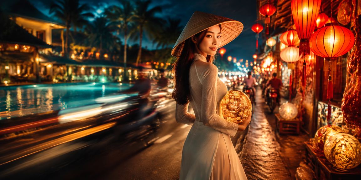 Người dùng tại Mũi Né ngồi ngoài trời theo dõi kết quả cược và xổ số