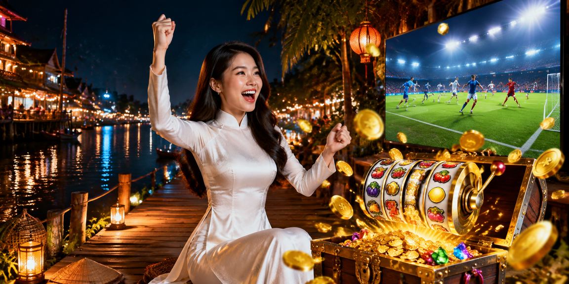 Người dùng Việt Nam đặt cược thể thao trực tuyến trên điện thoại buổi tối